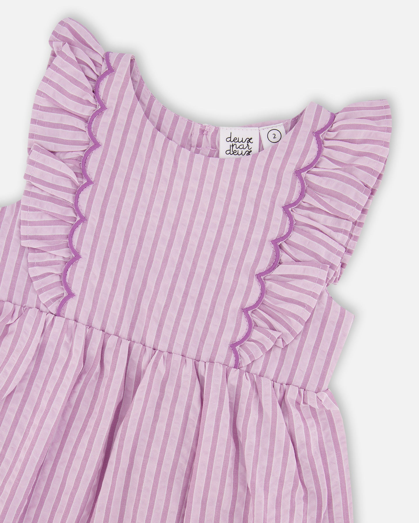 Robe à rayures - H30E86_3H108 - 2 à 8 ans