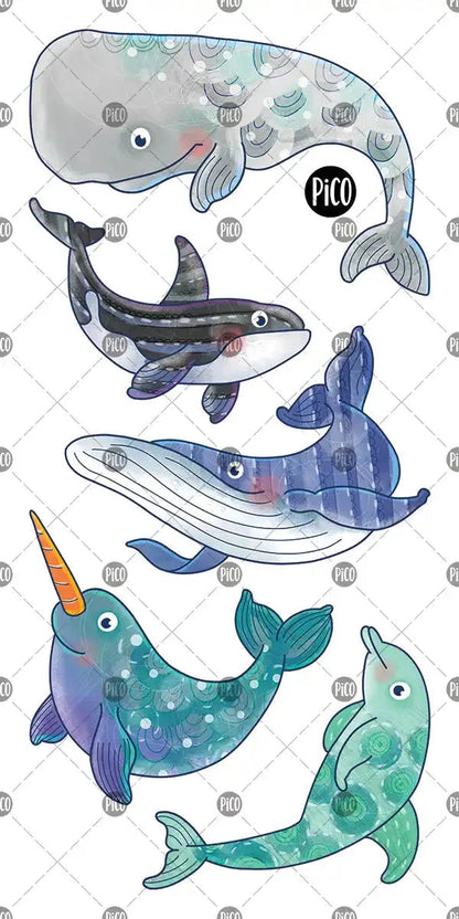 Tatouages  - Les douces baleines