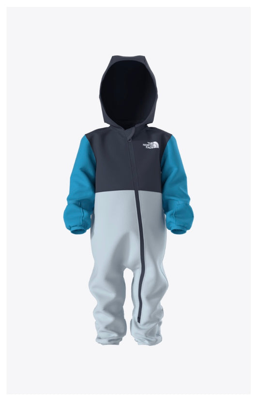 ENSEMBLE 1 PIECE À CAPUCHON GLACIER -Summit Navy/Meridian Blue/Polar Haze DIC - 3 à 24M