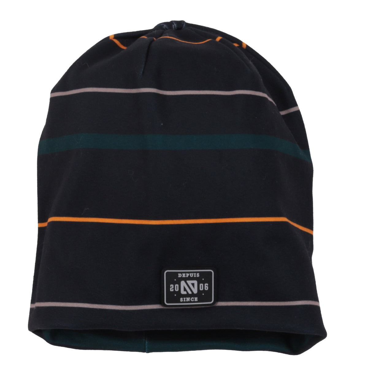 Tuque doublée en jersey F26TUJ501 - Noir - 5 à 14 ans