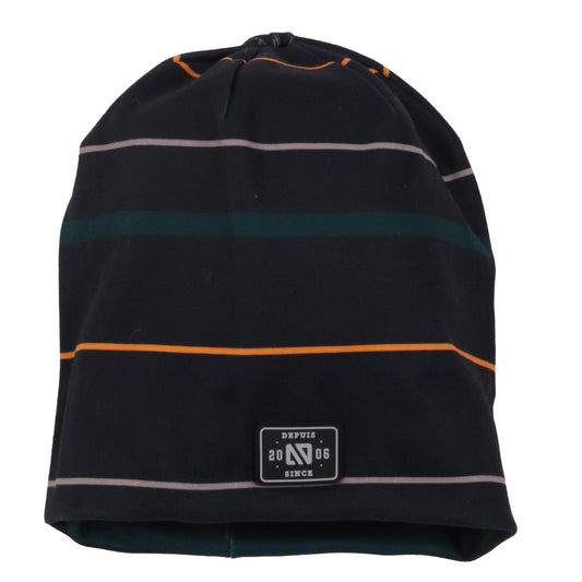 Tuque doublée en jersey F26TUJ501 - Noir - 5 à 14 ans