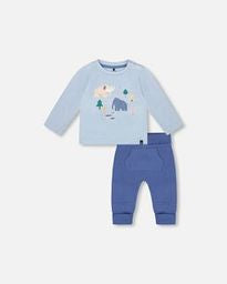 Ensemble chandail et pantalon - H20S10 - 480 - 6 à 24 mois