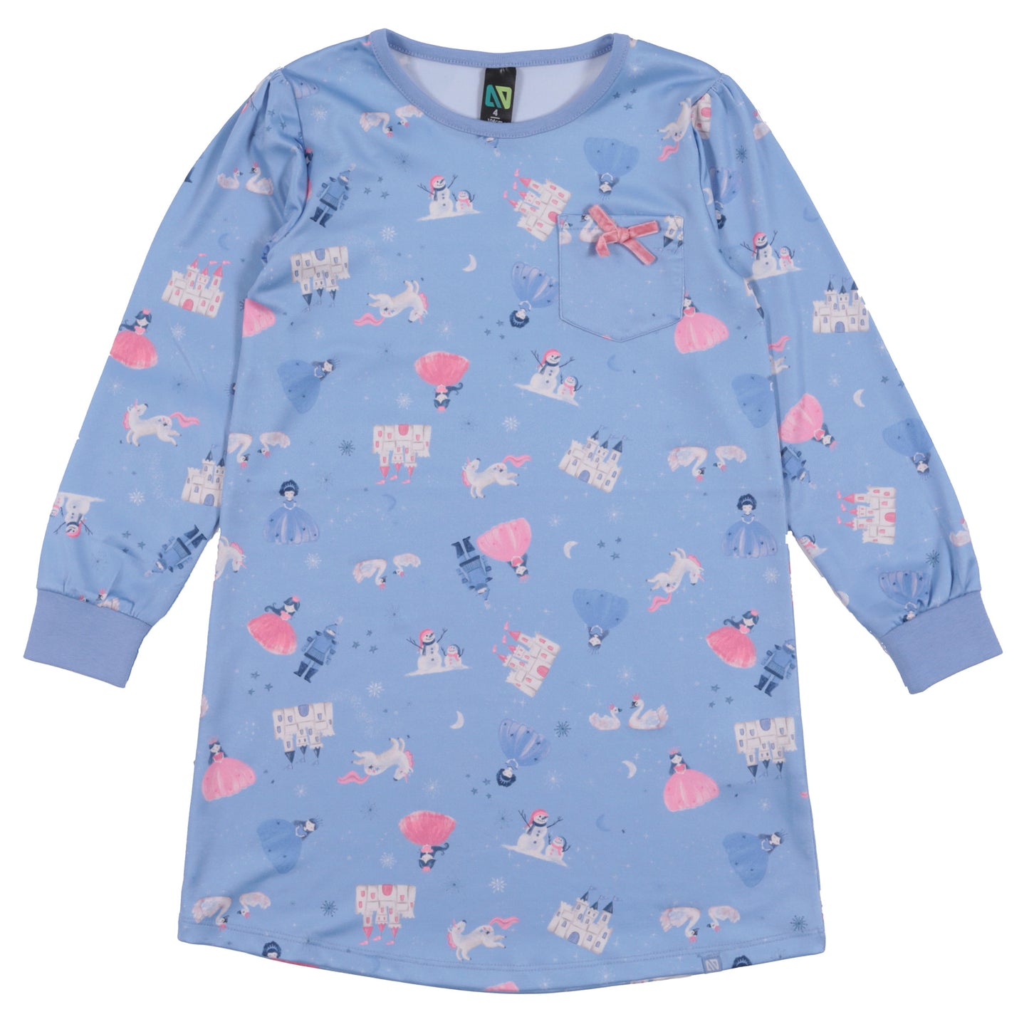 Robe de nuit - Collection des fêtes - F25P84 - 2 à 12 ans