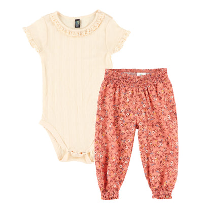 Ensemble cache-couche et Short -Petite cowgirls - S2656-09 - Nouveau-né à 24 mois