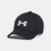 UA Blitzing Boys' Casquette ajustable - 1376708-001 - Noir/Blanc - Junior