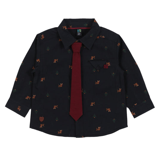 Chemise -Collection des fêtes - F2575-01 - 3 à 24 mois