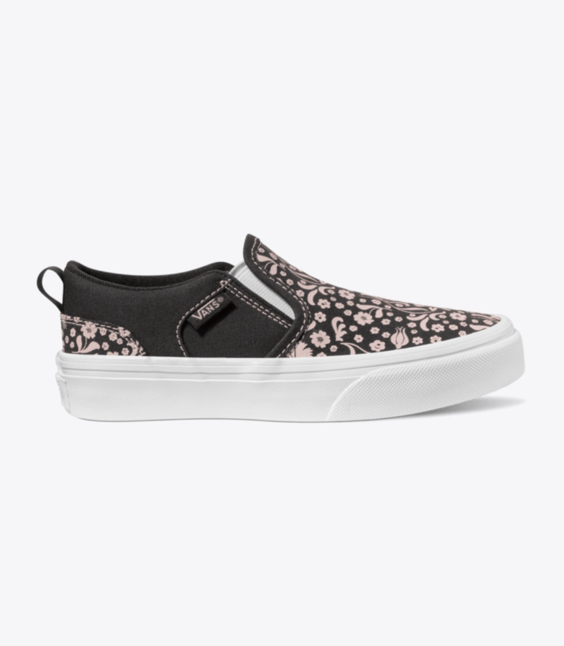 VN000CU1Y7U1 Souliers - Asher  - Floral foncé - 11E à 6J