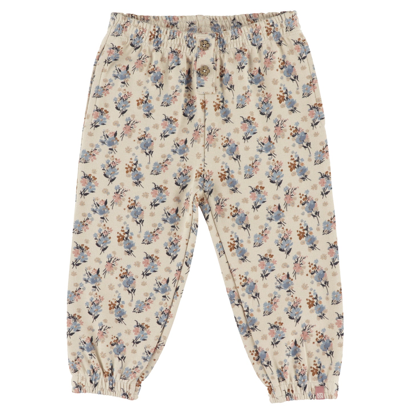 Ensemble cache-couche et pantalon - Charmante floraison - F2656-01 - 3 à 24 mois