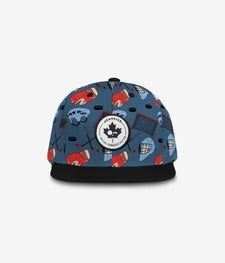 Casquette Snapback Hockey Night Casquette Snapback - 12/24 mois à 12 ans