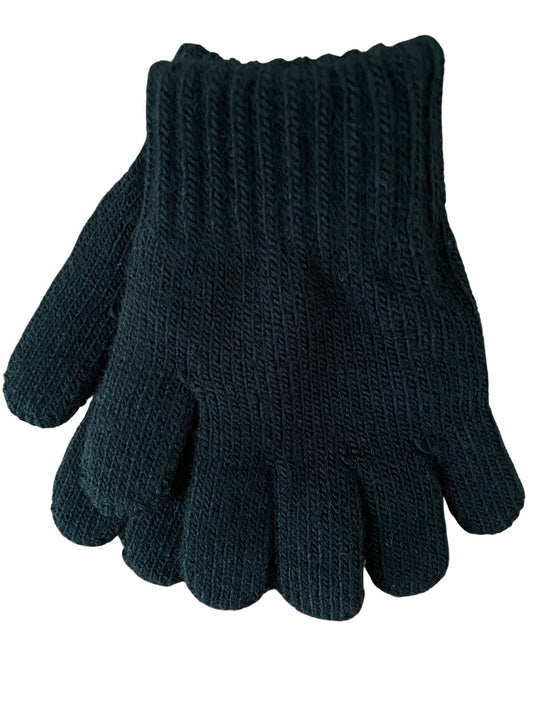 Gants en tricot- Noir