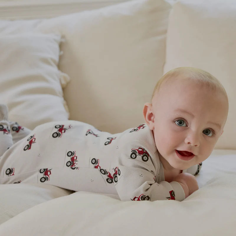 Dormeuse à pieds - Camion St-Valentin - Nouveau-né à 24 mois