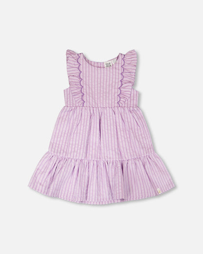Robe à rayures - H30E86_3H108 - 2 à 8 ans