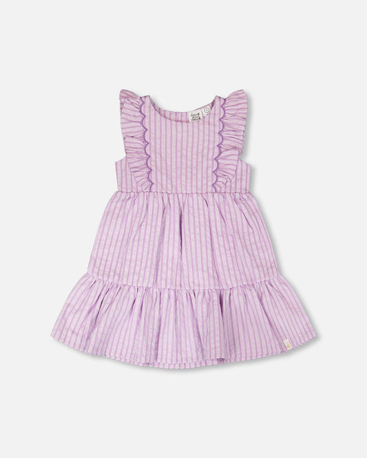 Robe à rayures - H30E86_3H108 - 2 à 8 ans