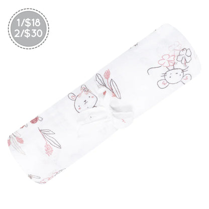 Couverture de mousseline - Lapin