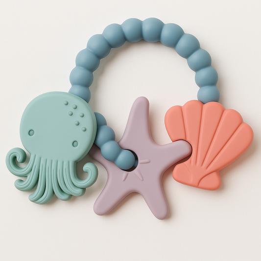 Jouet de dentition en Silicone - Coquillage