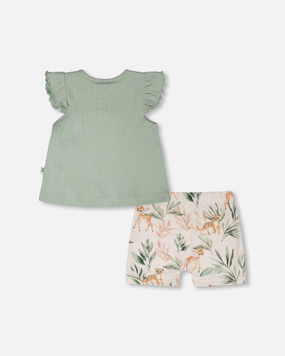 Ensemble Short et Chandail - H30A12_03009 - 3 à 24 mois