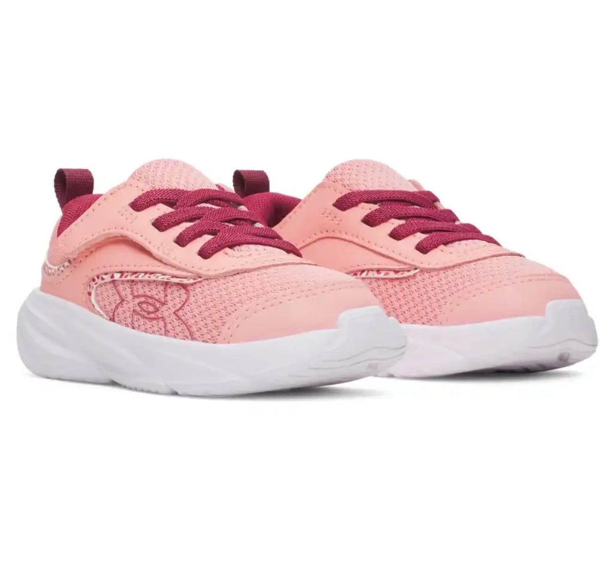 Chaussures de course UA Surge 5 Print 6016200-603 - Corail - 5E à 10E