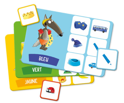P'TIT LOUP - LE LOTO DES COULEURS