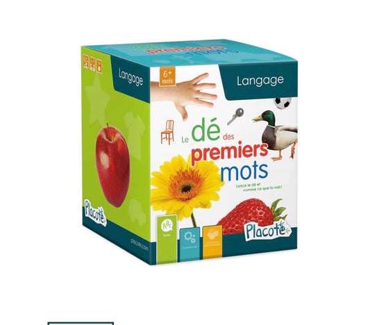 Jeu éducatif - Le dé des premiers mots