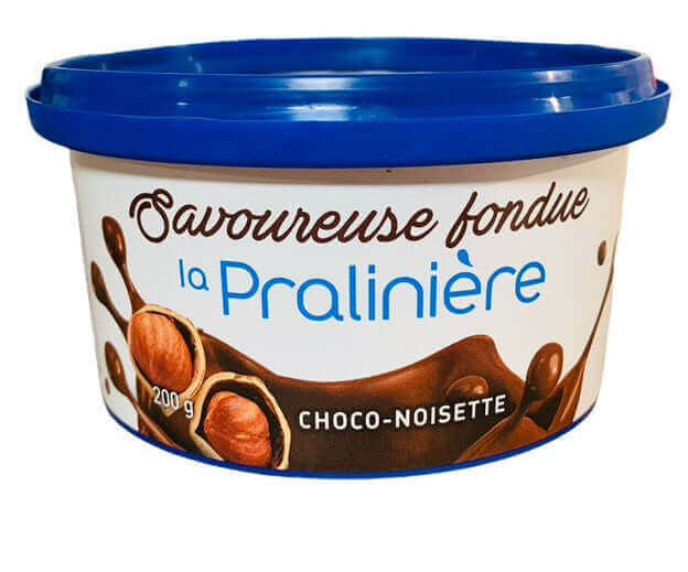 Fondue au chocolat à la noisette