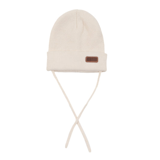 Tuque en tricot - S26TUTO254 - VANILLE - 6 à 24 mois
