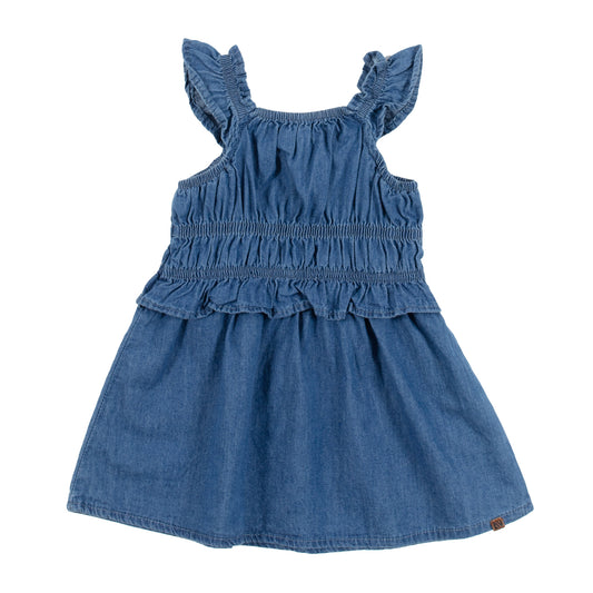 Robe en denim - Moments ensoleillés - S2558-01 - 6 à 24 mois