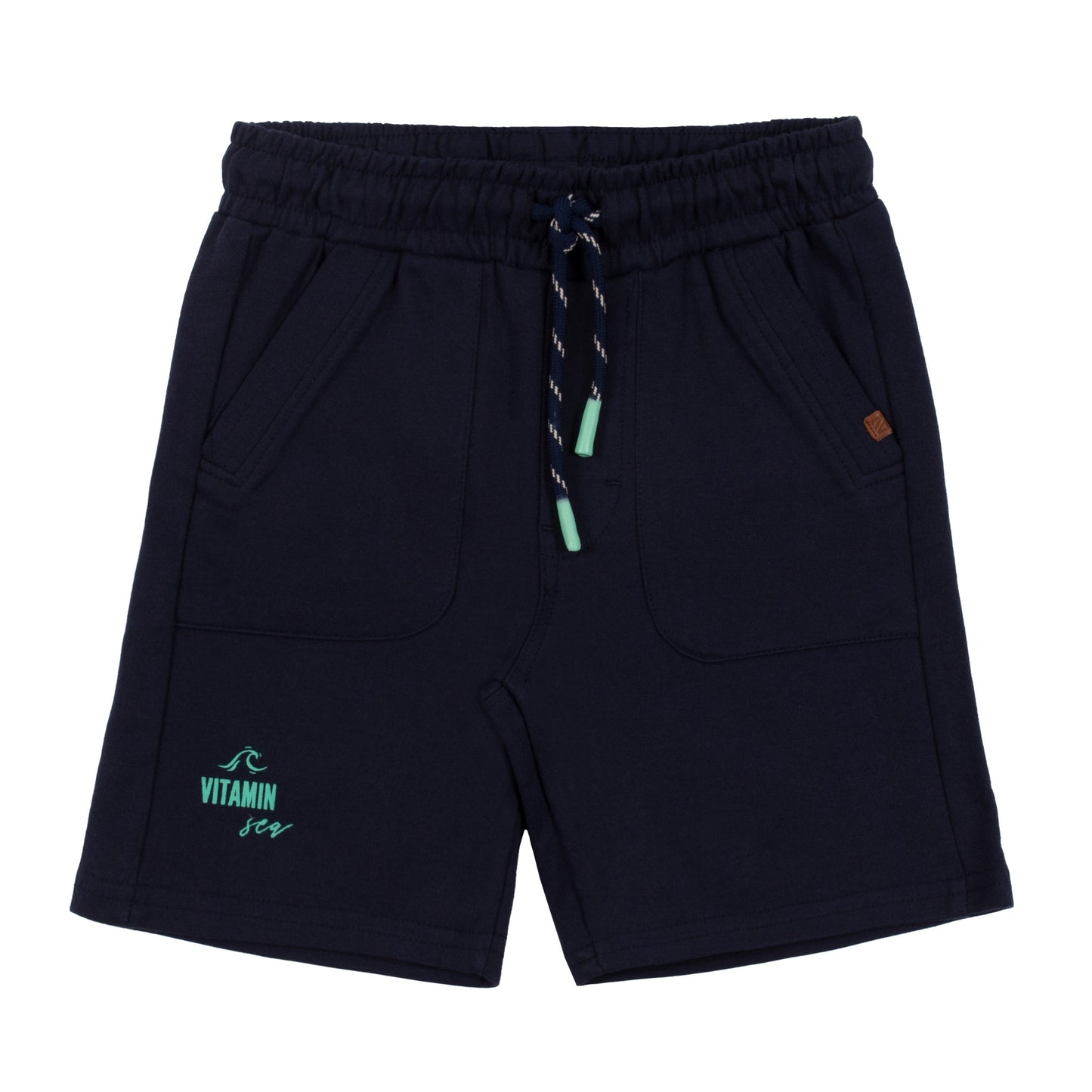 Bermudas en french terry - Cap sur la méditerranée- S2401-14 - 2 à 10 ans