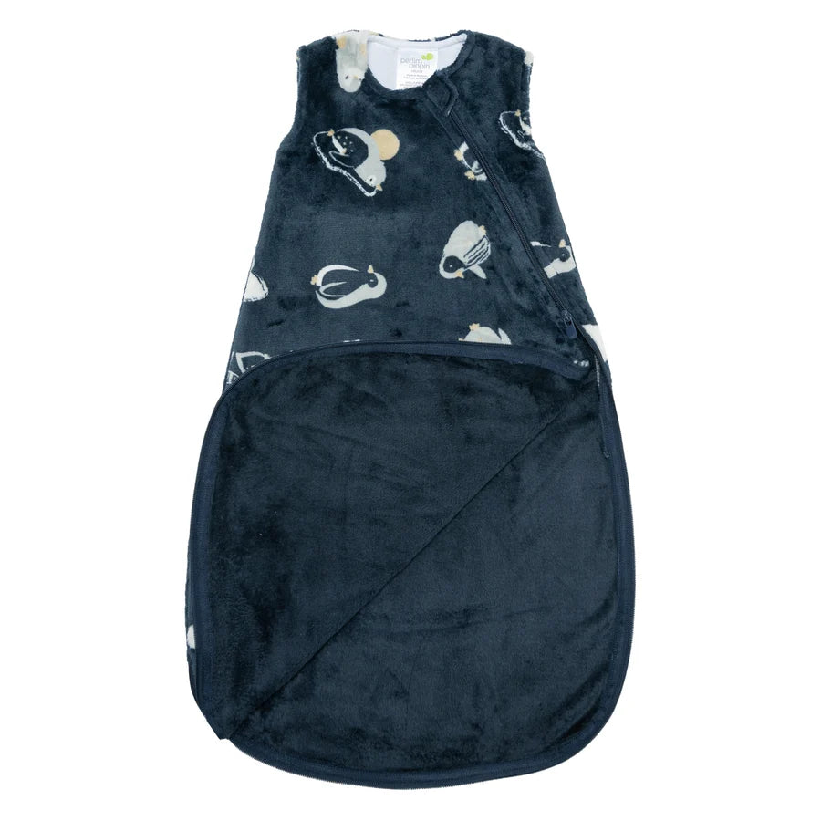 Sac de nuit en peluche - Pingouin (1.5 tog)