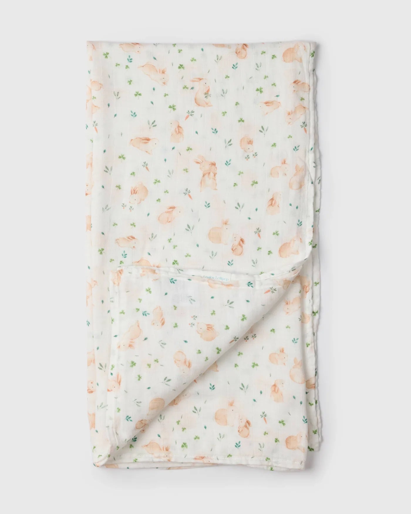 Couverture de mousseline de bambou - Lapin