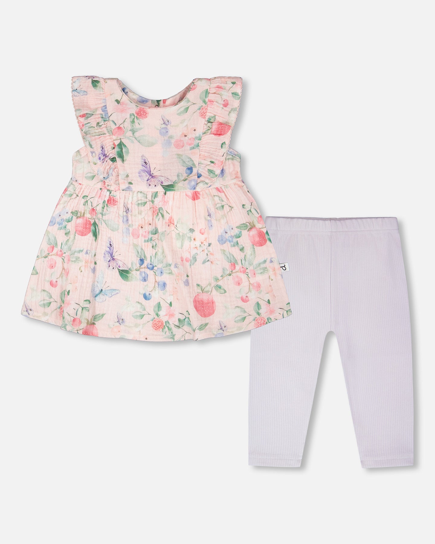 Ensemble tunique et legging- H30B11_3H059 - 3 à 24 mois