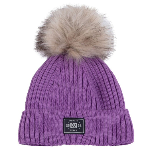 Tuque d’hiver - F25TU258- Lilas - 7/14 ans