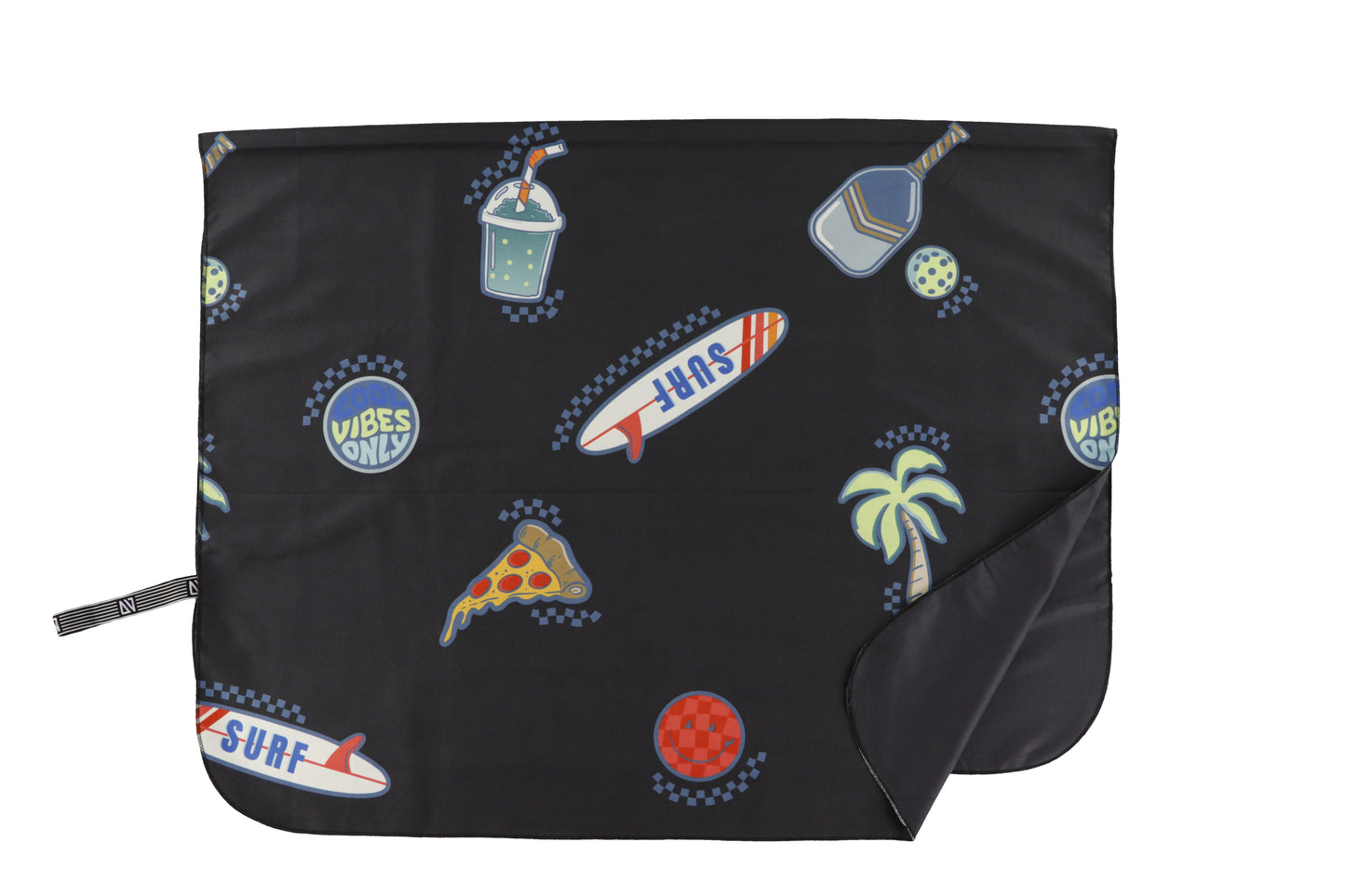 Serviette de plage - S26BT101 - Noir
