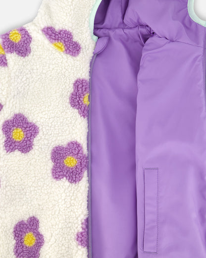 Manteau mi-saison réversible - H20W65-530 - 2 à 10 ans