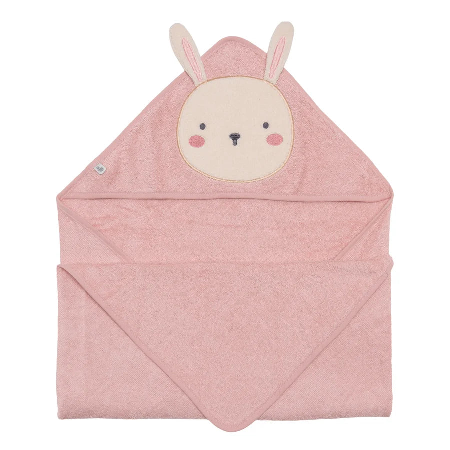Serviette à capuchon pour bébé - Lapin