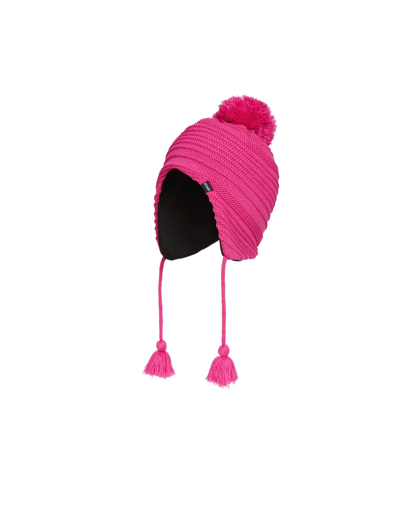 Tuque d’hiver à Pompom - Fushia - Junior