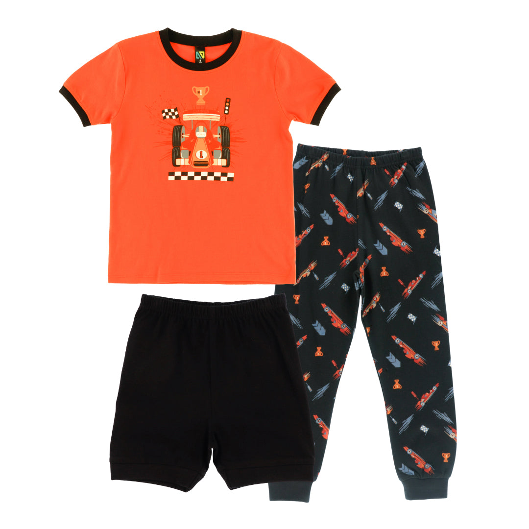 Pyjama 3 pièces - S26P03 - 2 à 14 ans