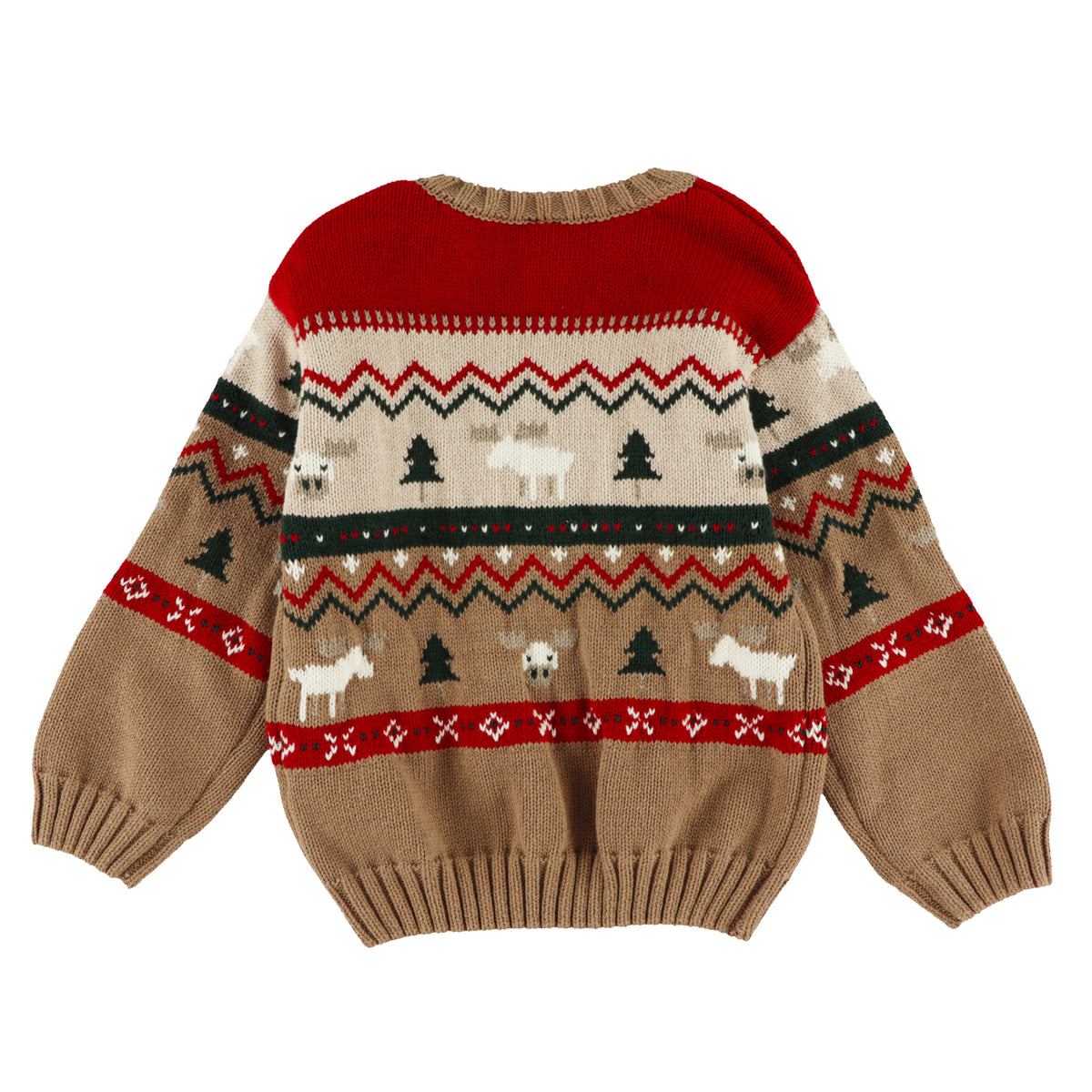 Chandail en tricot - En mode festif- F2675-08- 3 à 24 mois