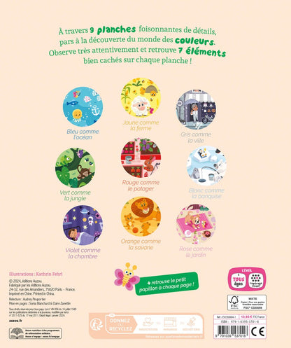 Cherche et trouve des tout-petits : Les couleurs