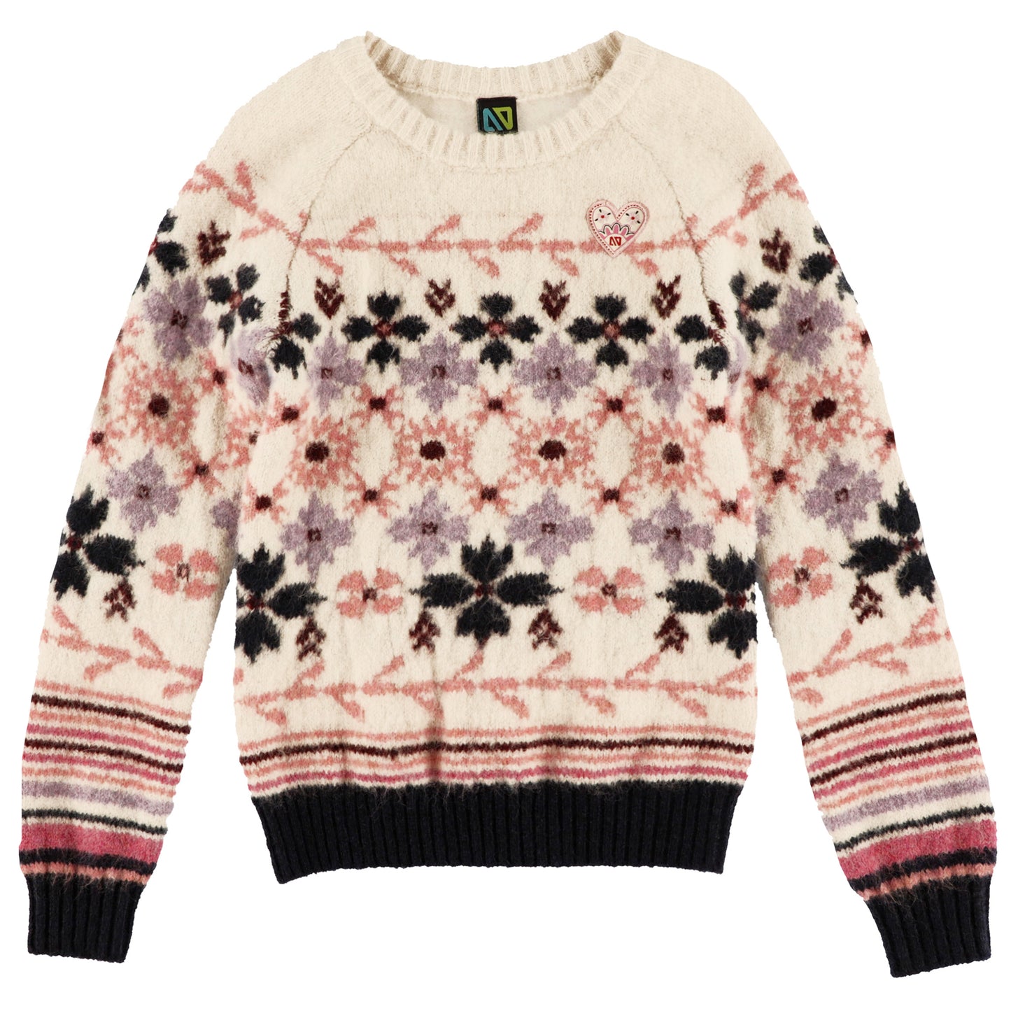Chandail en tricot  - Douceur d’hiver - F2608-10 - 2 à 10 ans
