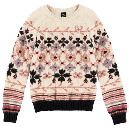 Chandail en tricot  - Douceur d’hiver - F2608-10 - 2 à 10 ans