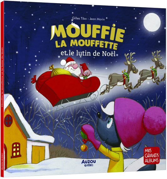 Livre - Mouffie la mouffette et le lutin de Noël