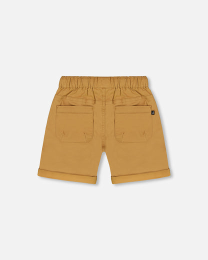 Culotte courte en twill - G30YB27-160 - 2 à 10 ans