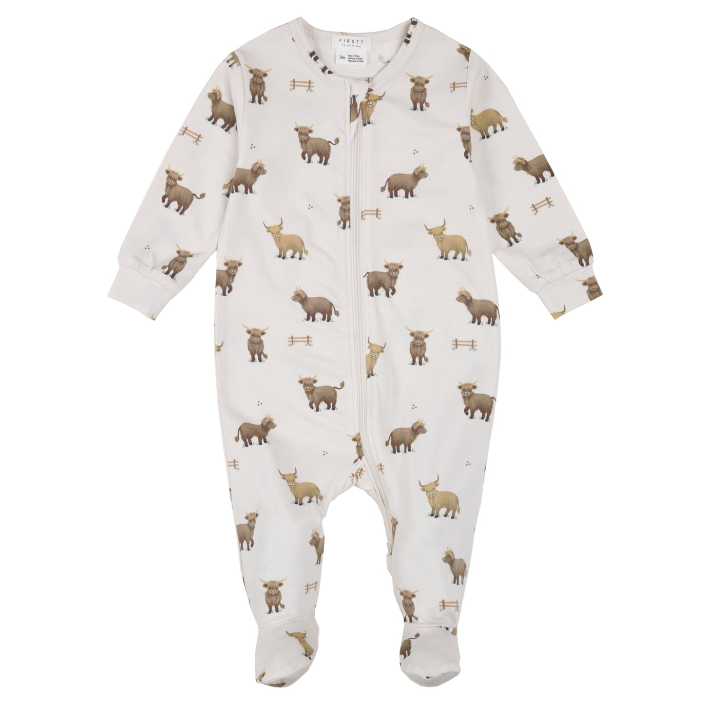 Pyjama en coton organique - 26FGL32P05-B - Nouveau-né à 24 mois