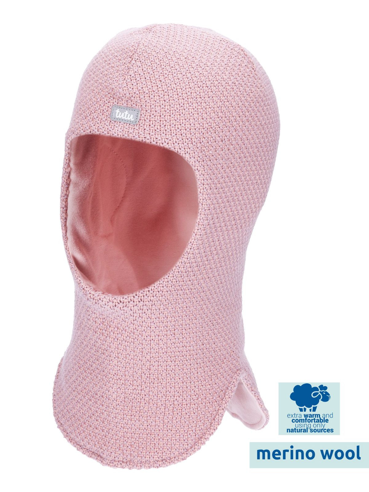 Cagoule pour enfant - Rose - 16 mois à 7 ans