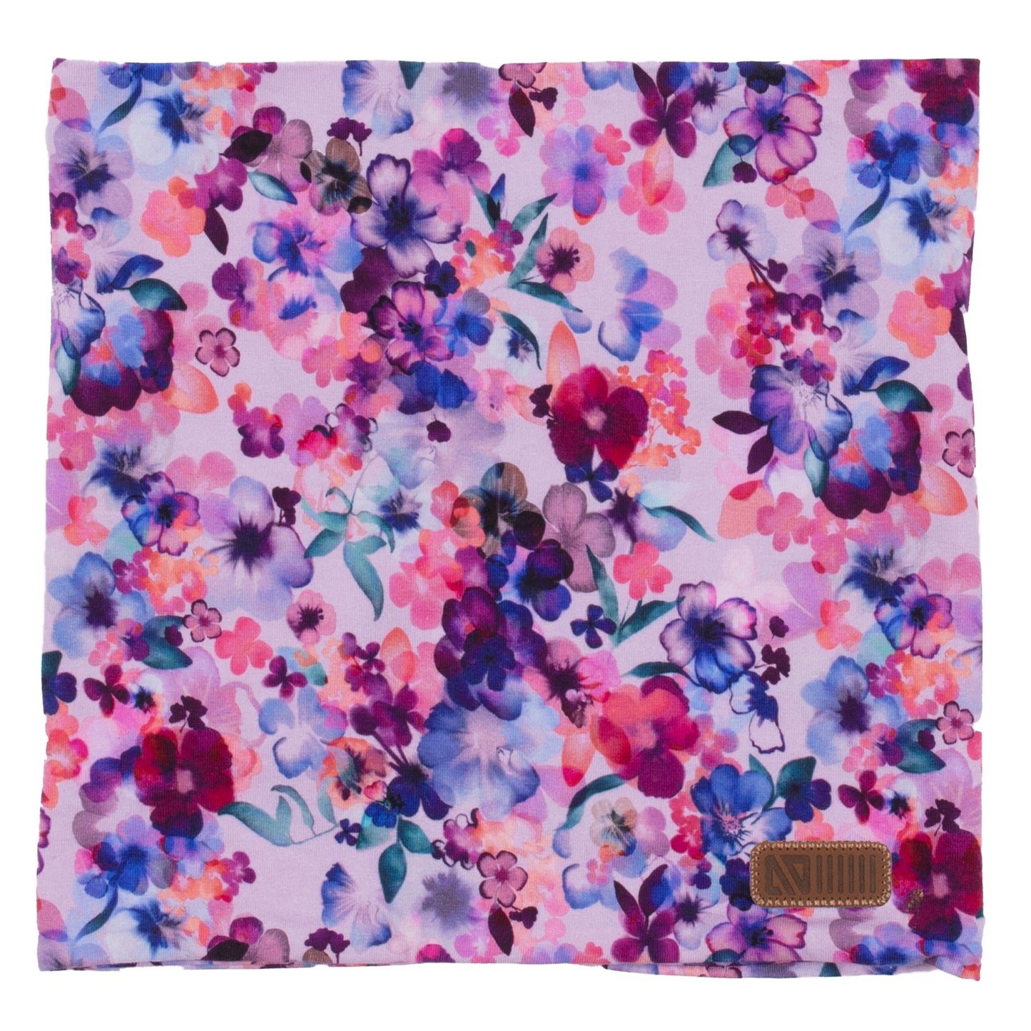 Foulard en jersey imprimé - S25CACJ254- Lilas - 12 mois à 14 ans