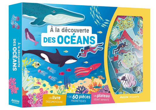 Mon coffret aimanté - À la découverte des océans