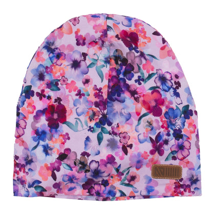 Tuque en jersey Imprimée - S25TUJ254 - Lilas - 2/6 à 7/14 ans