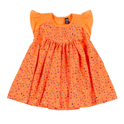 Robe à manche courte - Petite pomme d’amour - S2454-04 - 6 à 24 mois