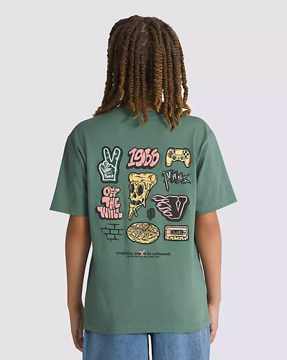 T-shirt - ESSENTIEL - Vert - 8 à 16 ans