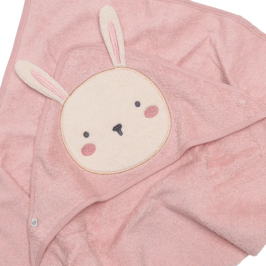 Serviette à capuchon pour bébé - Lapin